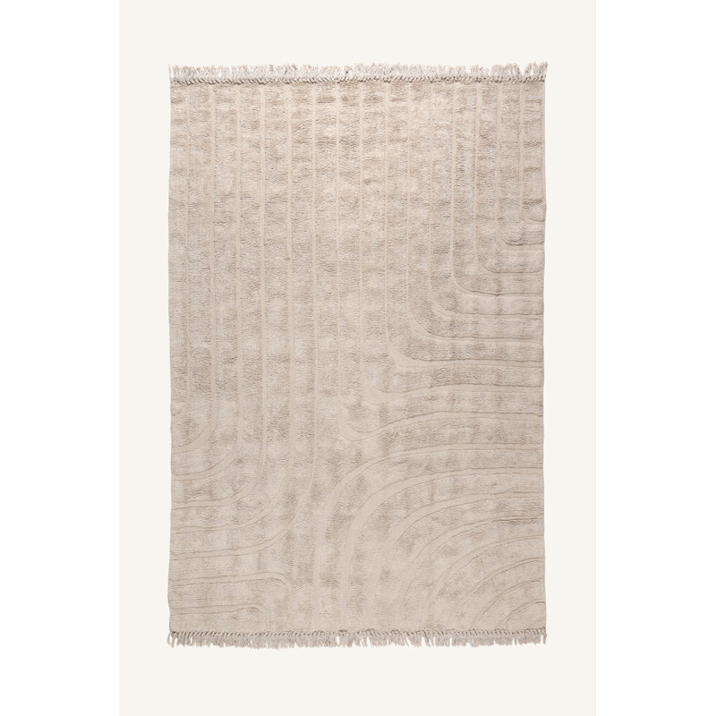 Kettlersville Striped Hand Woven Area Rug, Rectangle 80 x 150cm