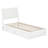 Lamayia Solid Wood Sleigh Platform Bed with Footboard and Storage Drawers-2033809130-2033809135