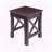 Julian Cappuccino 3-Piece Nesting Table Set