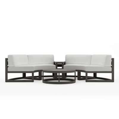Bergeron 4 - Person Patio Conversation Set with Cushions