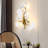 Jorelus 4-light Ginkgo Leaf Wall Light