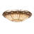 Mabrey Glass Semi Flush Mount