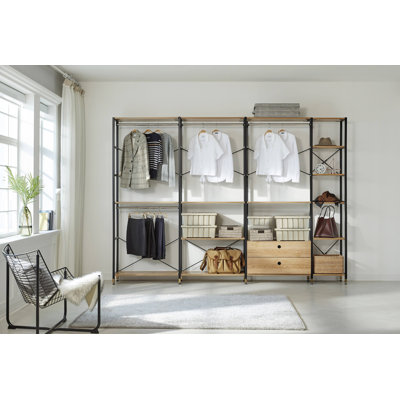 Abron Closet System Can Be Cut to Fit Your Space