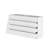 Modern White 8-Drawer Dresser With Built-In LED Glass Compartments – Stylish Storage Solution