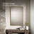 KOHLER Essential Rectangular Wall Mirror, Bathroom / Vanity Mirror with Frame-91696112-91696110