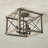 Hulett Semi Flush Mount-1043649390