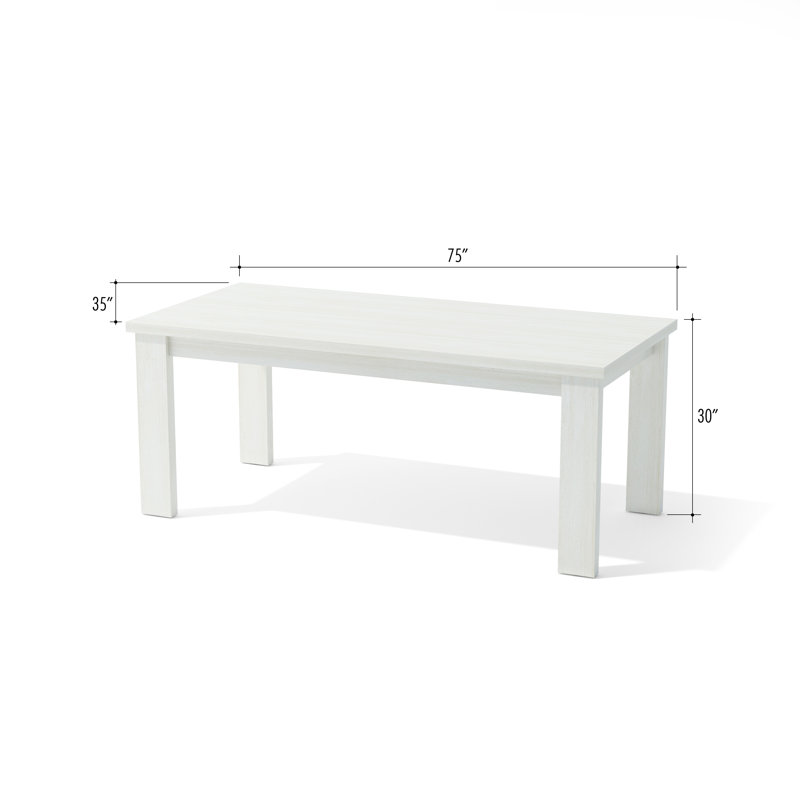 Brentford Dining Table, White