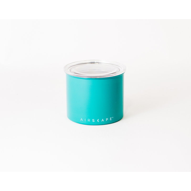 Airscape® Jar, 4" H x 5" W x 5" D, Brushed Steel