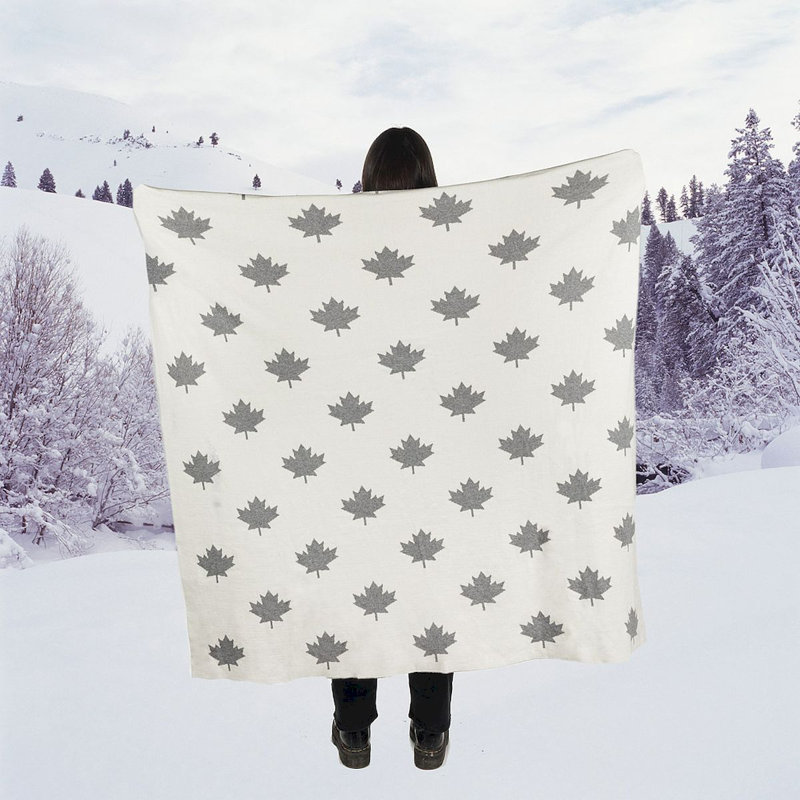 Knitted Throw Blanket