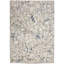 Tapis bleu abstrait Fynton 1240-1686342017