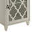 Ceara White Finish Accent Table