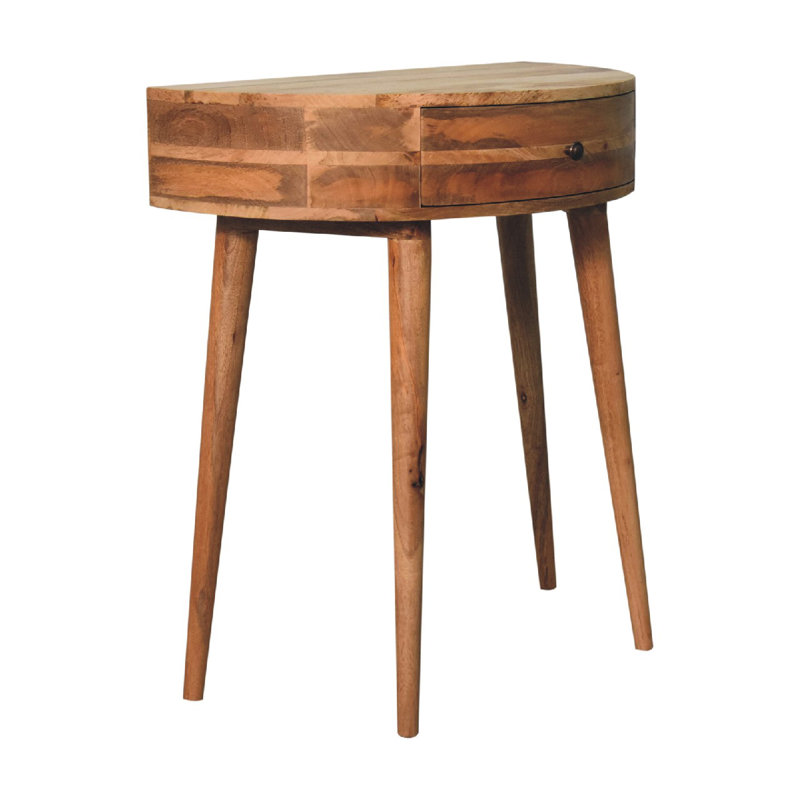 Daycia 27.56'' Solid Wood Console Table