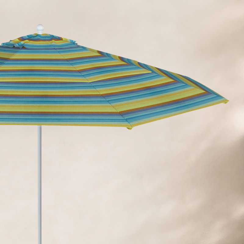 Parasol de marché Sunbrella® 11 pi Kalona, Sunbrella® lagon Astoria