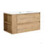 Meuble-lavabo mural 36 po avec lavabo en céramique-753887809
