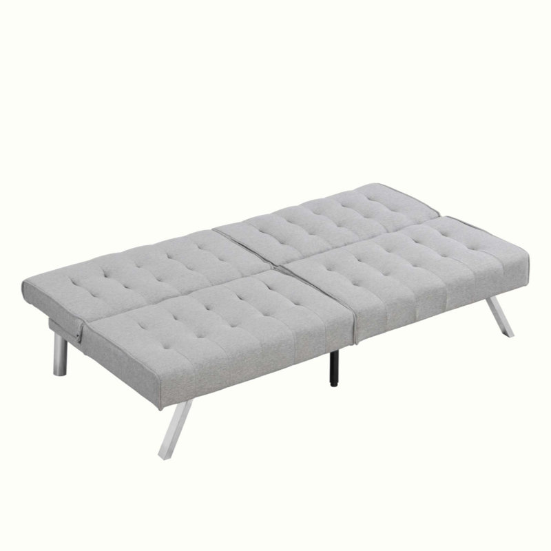 Gonnelli Armless Sofa, Modern Sofa, Accent Sofa, Gray Linen