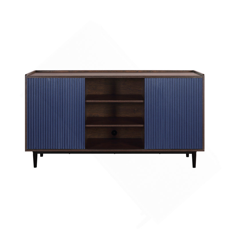 Buffet bleu marine