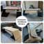 Bureau Burlywood et bois manufacturé noir-110097750