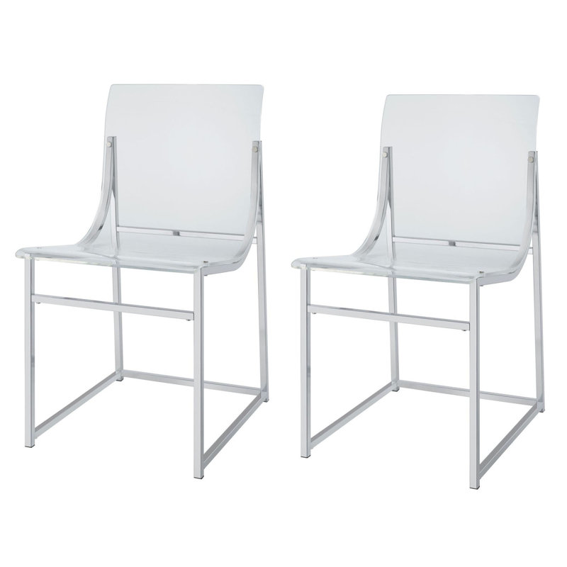Chaise d'appoint Kiersta, Chrome
