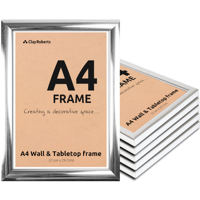 Silver Embossed Picture Frame