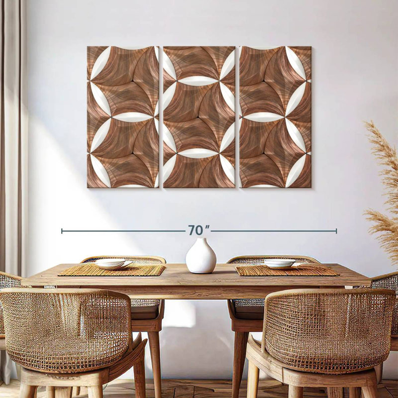 Avery Geometric Hexagonal Tiles, 36" H x 57" W