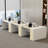 Okeysen Modular 6 Person Benching Workstation With Storage & Outlets