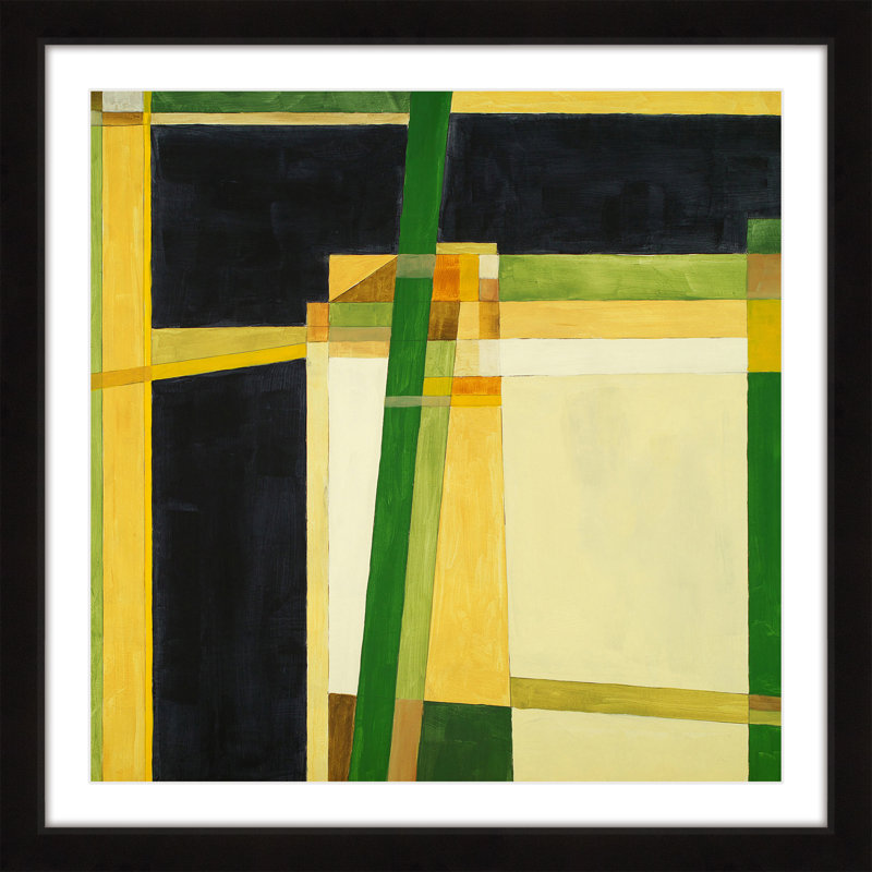 « beaten projection », reproduction d’art encadrée, H 12 po x l 12 po x P 1,5 po