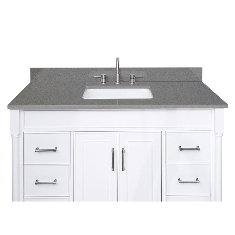 49'' W Single Vanity Top, Contrail Matte