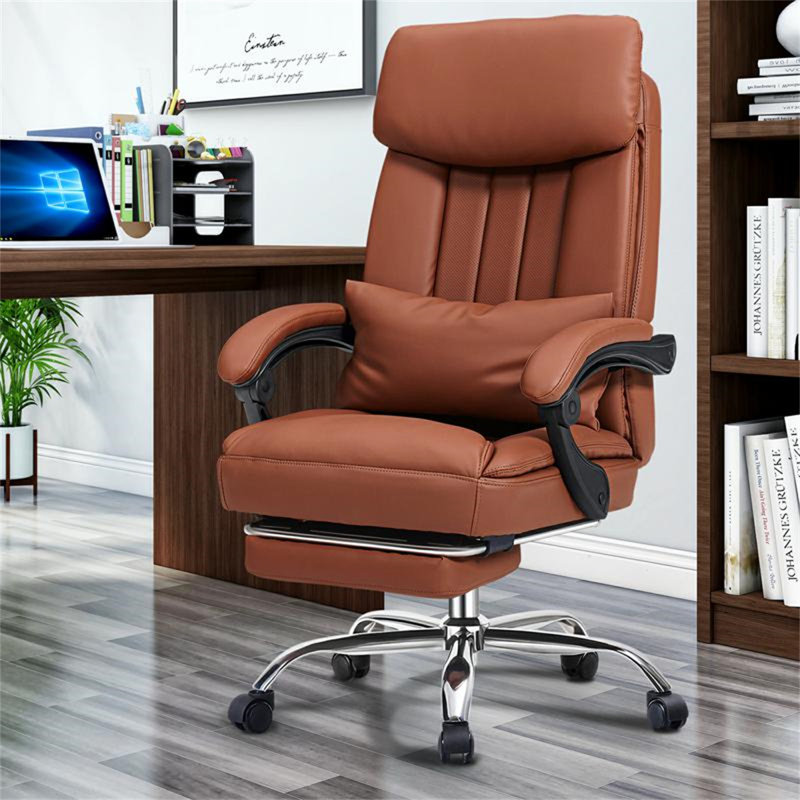 Chaise de travail Lorria, Caramel