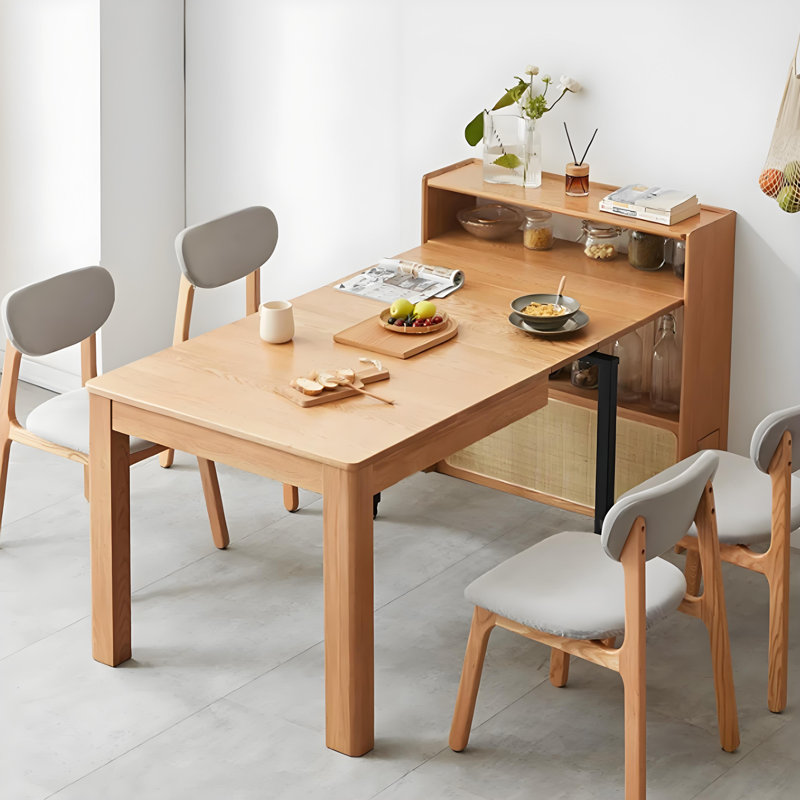 Table de salle à manger 66,93 po, 37.8" H x 66.93" W x 33.07" D