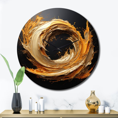 Metal Wall Clock