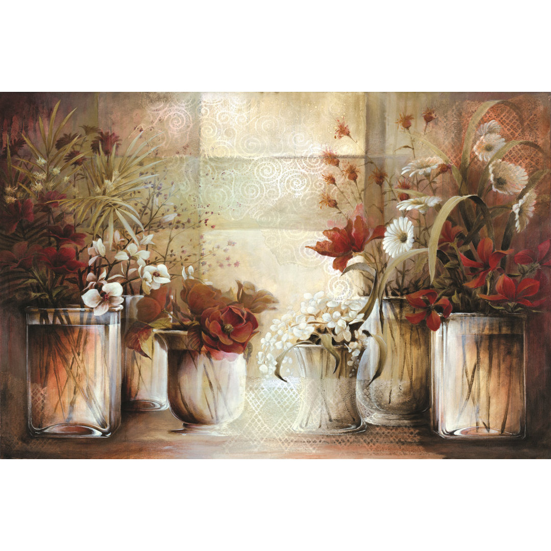 Spring Bouquets - Wrapped Canvas Art Prints