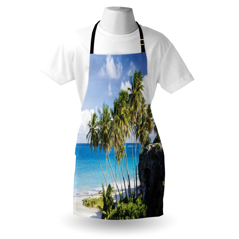 No Pattern Bib Apron