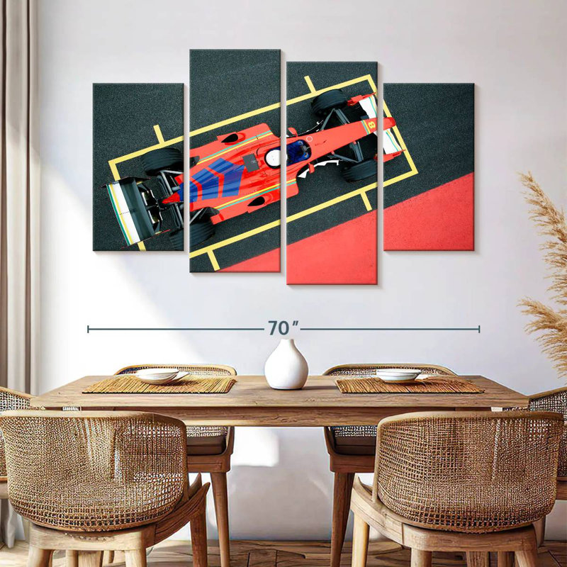 Voiture de formule rouge Mehar