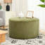 Repose-pieds rembourré rond-349846663