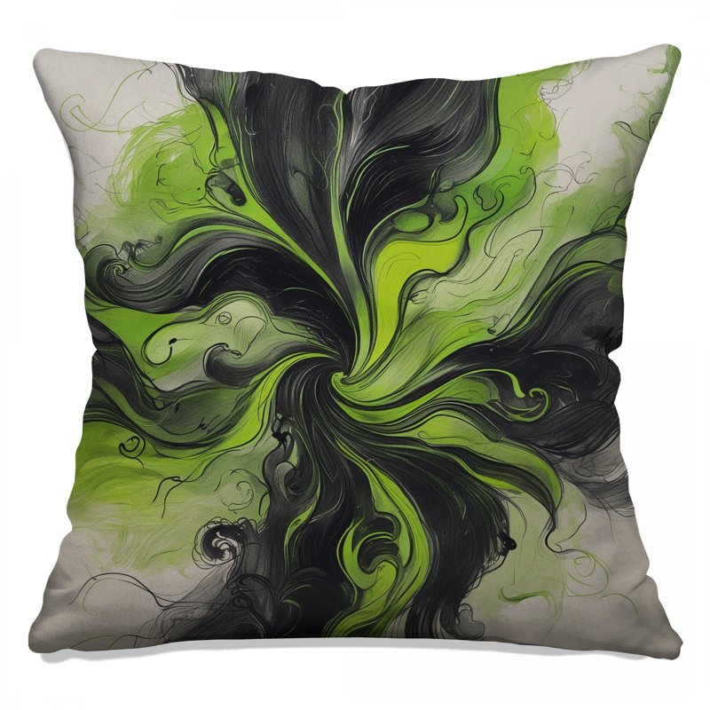 Coussins Swirling, 14 X 14 pouces