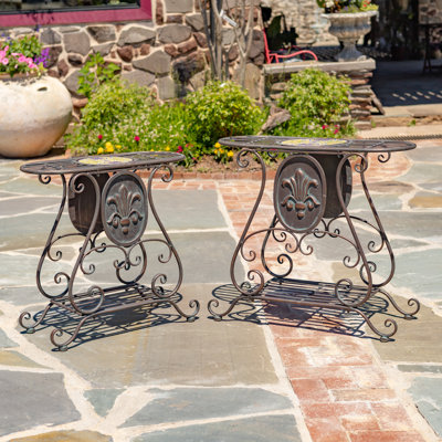 Support pour plante Plato Mosaic (ensemble de 2)
