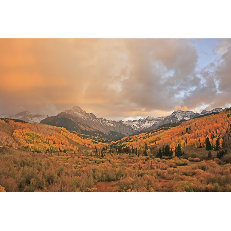 Rhonda Mount Sneffels, Colorado by Donyanedomam - Wrapped Canvas Print, 30cm H x 46cm W x 3.8cm D