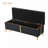 Elegant Upholstered Storage Ottoman,Storage Bench With Metal Legs For Bedroom,Living Room,Fully Assembled Except Legs-2128642675