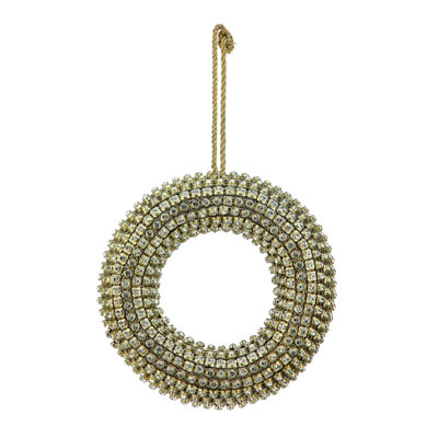 5.5" Jewel Wreath Ornament