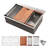 Drop-In Topmount Single Bowl Kitchen Sink