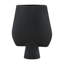 Fianna 17" Tall Terracotta Vase, Black