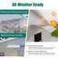 GUANSU-CN Polycarbonate Cover Retractable Door / Window Awning-124654867-124654862