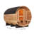 Anyi 6-Person PatchworkRed Cedar Traditional Steam Barrel Sauna