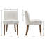 Chaise d'appoint en bois rembourrée Farmhouse Chairs-2102704876