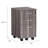 Medina Series 3-Drawer Mobile Vertical Filing Cabinet-127886079