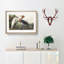 Heron by John Audubon - Picture Frame Painting Print-55601766-55601762
