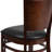 Kadircan Solid Back Wooden Restaurant Chair-447762073