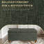 Banc de rangement rembourré Allessandra-119462485