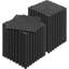 Carrelage à emboîtement, tuiles de drainage 12 po x 12 po, PVC souple à emboîtement-64744832-138919066