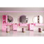 Rangement cosmétique tendance pour la maison - 2 tiroirs et 1 armoire - Spacieux - Idéal pour les salons de beauté